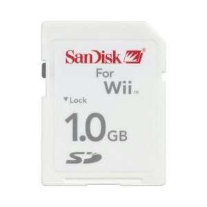    SanDisk 1GB SD Memory Card For Wii Gaming