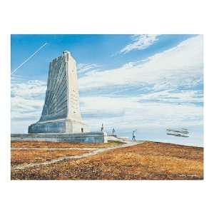 Heritage Puzzle First Flight Wright Brothers Memorial 550 Piece Jigsaw 