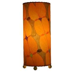   series Table lamp in Orange with wrought iron frame